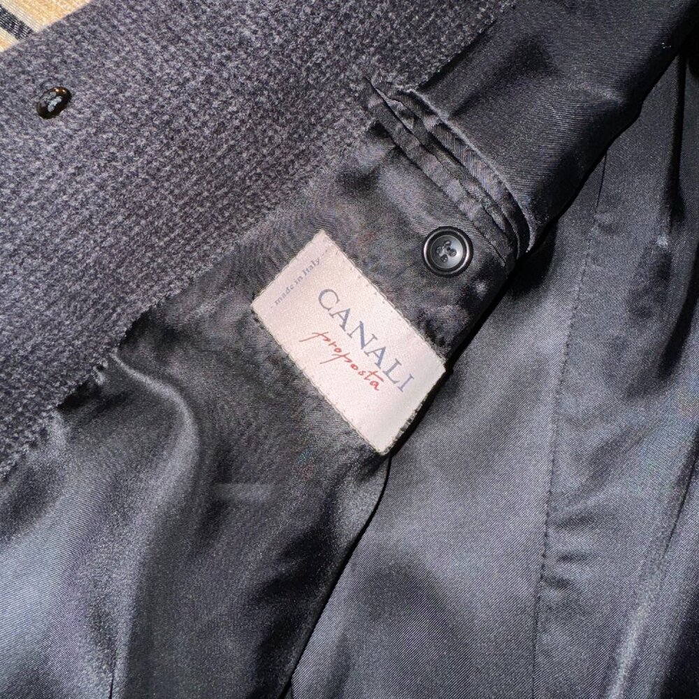 Canali Mens wool Overcoat